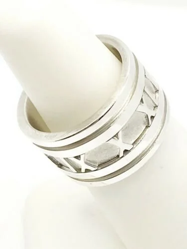 Tiffany & Co. Atlas Wide Band Ring Size 5 — DeWitt's Diamond Tiffany & Co. Atlas Wide Band Ring Size 5 — DeWitt's Diamond